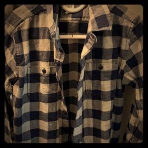 Gap boys Large Button Down Flannel